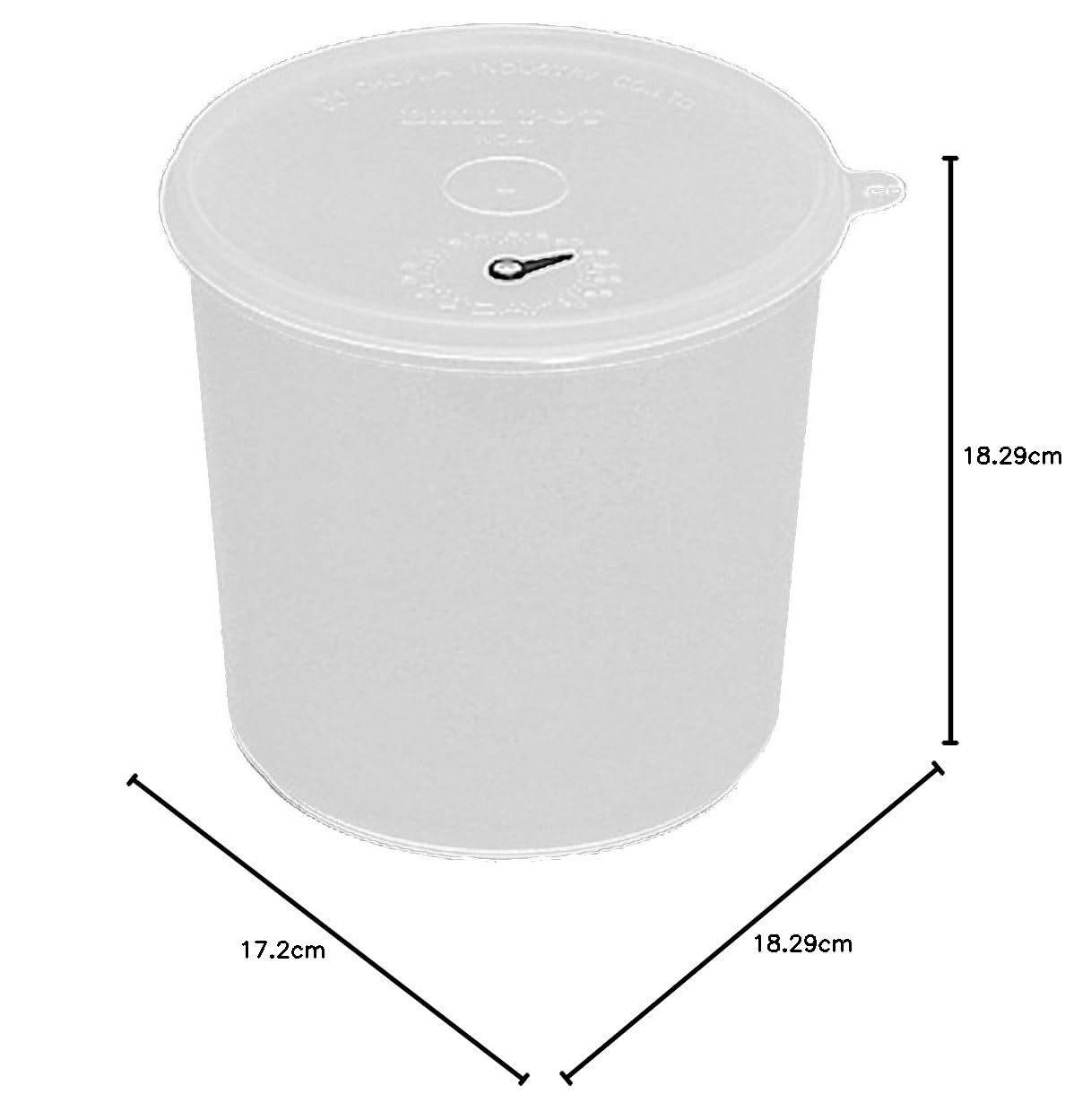 Amazon｜蝶プラ工業 保存容器 ビルポット万能型 No.4 280352